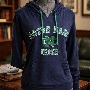 Notre Dame Navy Blue Hoodie